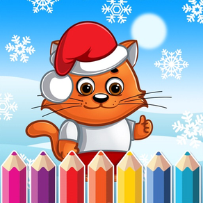 Kids Christmas Colouring Pages