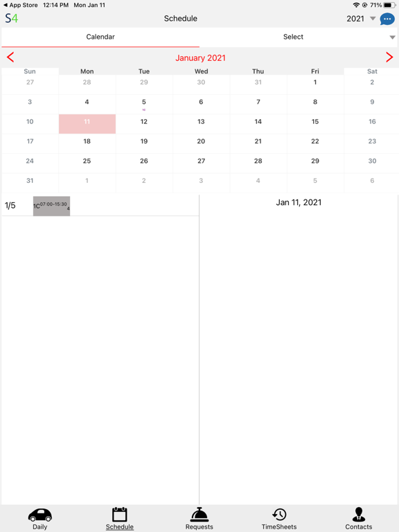 Schedule4 poster