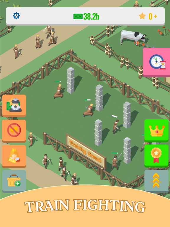 Idle Medieval Village: 3d Game poster