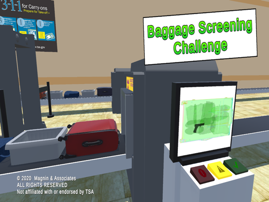 Baggage Screening Challenge poster