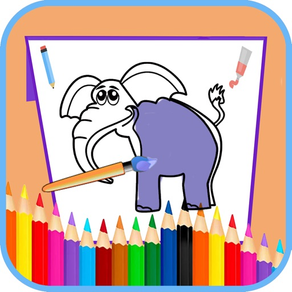 Animaux Apprendre Coloring App