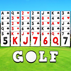 Golf Solitär Kartenspiel