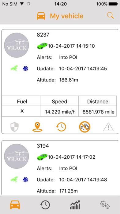 Scitechs Tracker poster