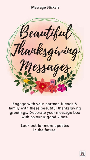 Beautiful Thanksgiving Message