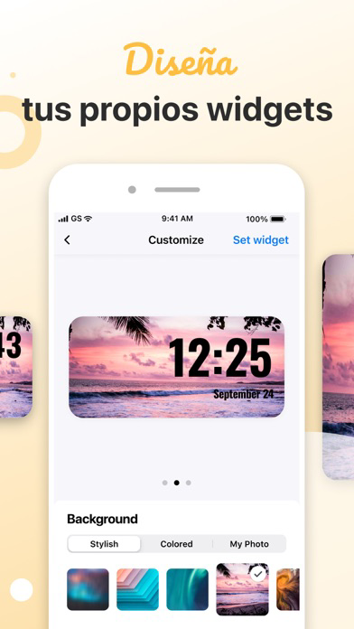 Widget: Customize Home Screen الملصق
