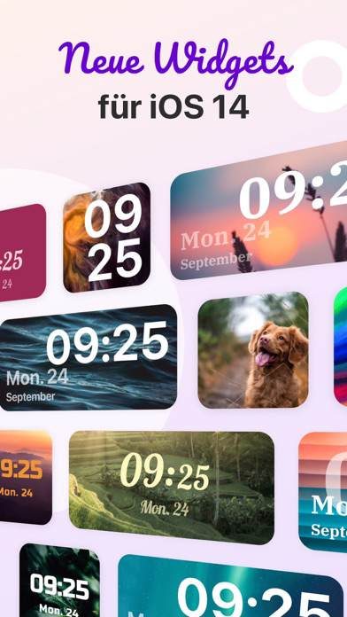 Benutzerdefinierte Widgets Plakat
