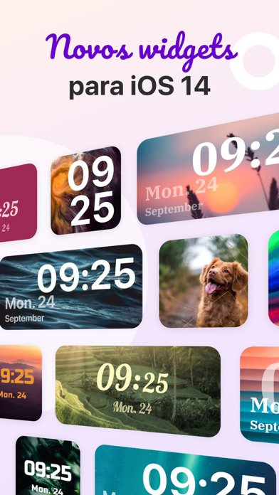 Widgets personalizados Cartaz