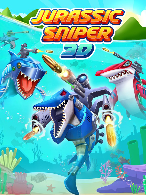 Jurassic Sniper 3D poster