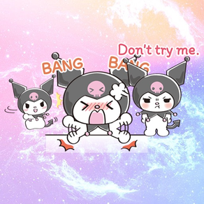 Too Cute Kuromi Sticker