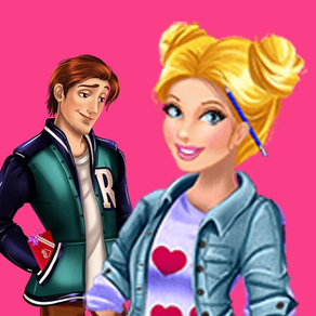 Princess  High School Love - Dress Up Games