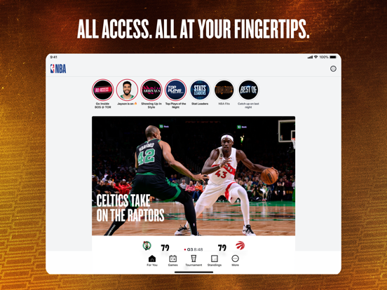 NBA: Live Games & Scores 海報