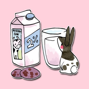 Cookies and Milk Bunnies