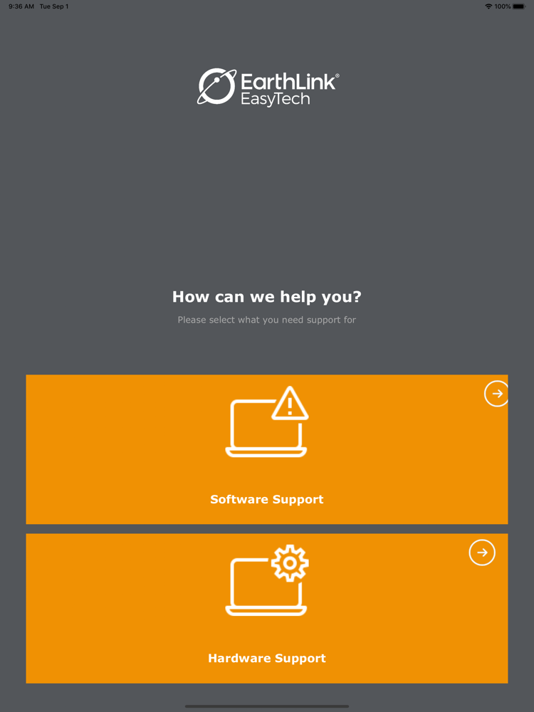 EarthLink EasyTech poster