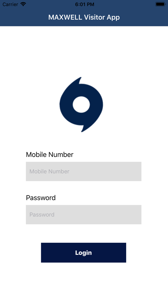 Maxwell Visitor App poster