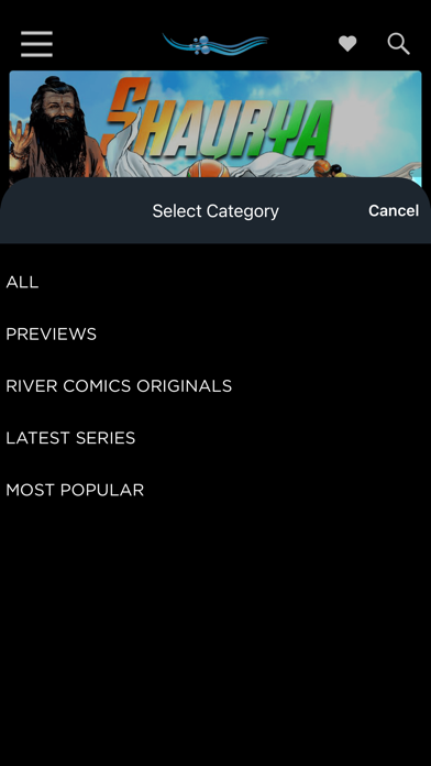 River Comics poster