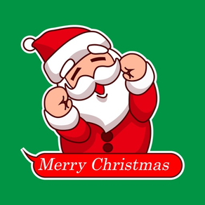 Santa Wishes Animated Stickers