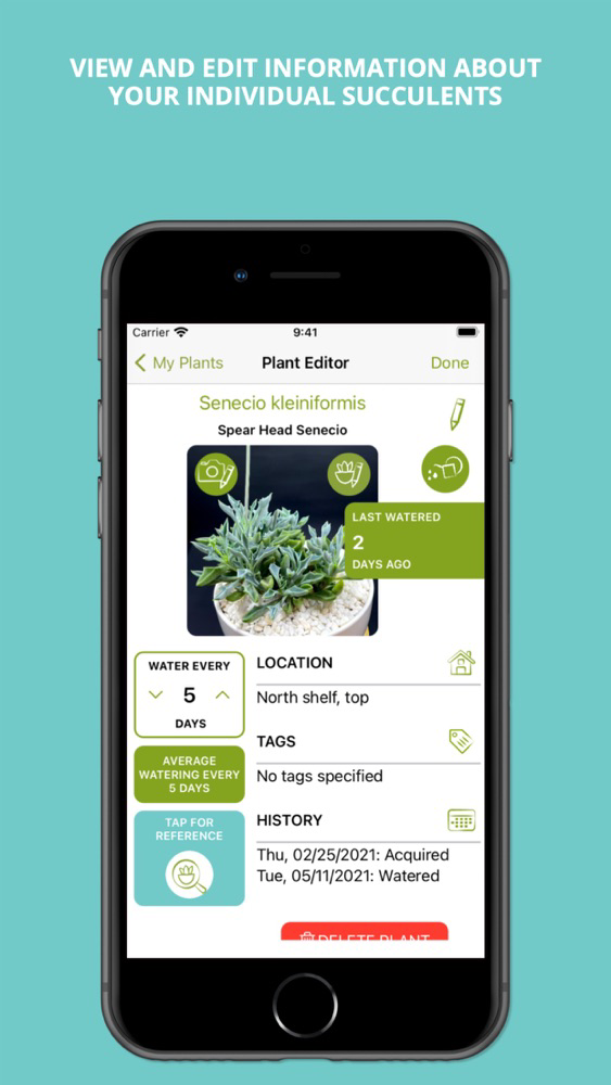 Succulent Tracker (Legacy) الملصق
