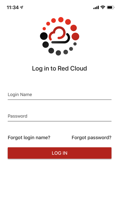Red Cloud Mobile Affiche