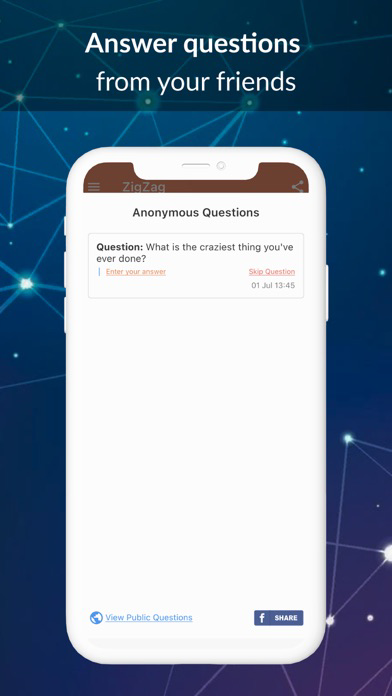 ZigZag - Anonymous Chat! poster