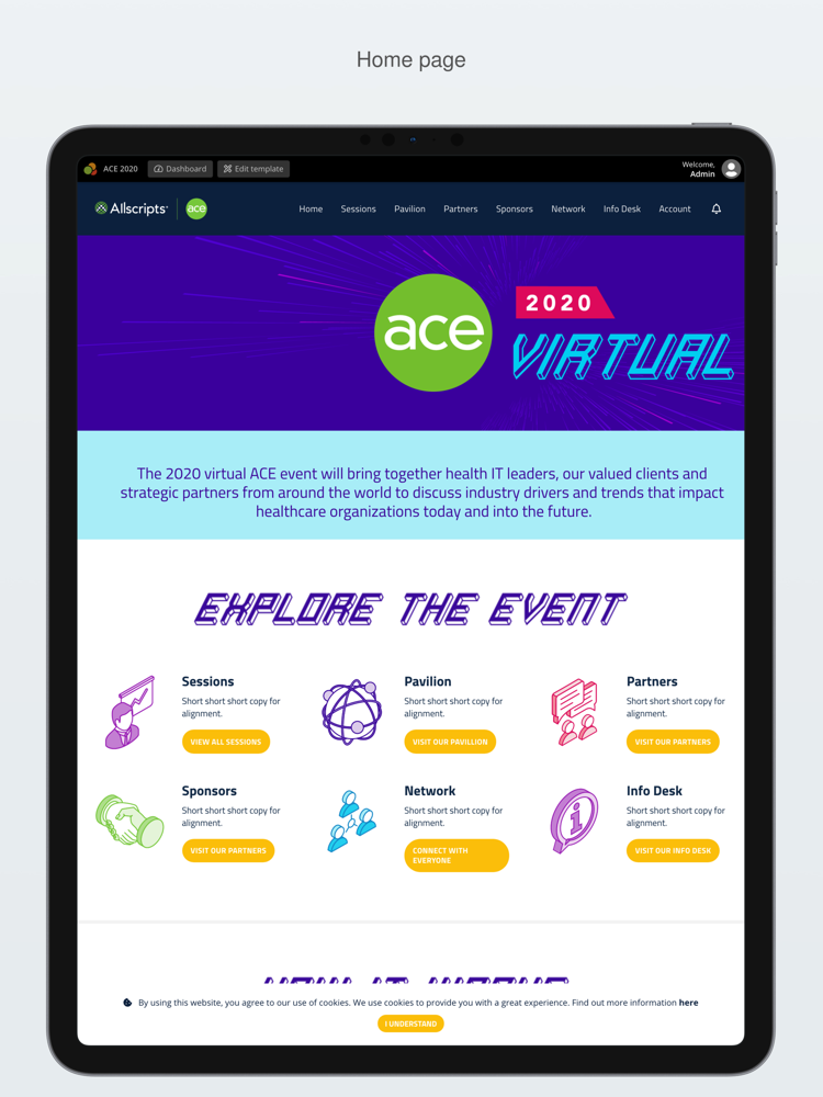 Allscripts ACE 2020 poster