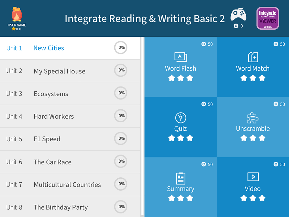 Integrate Reading & Writing Basic 2 poster