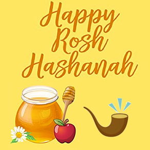 Happy Rosh Hashanah Icon