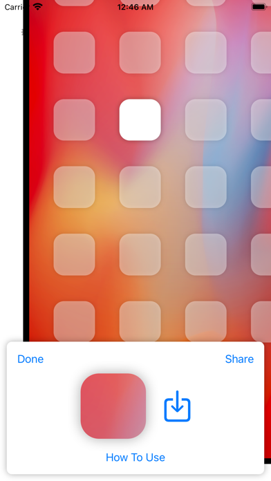 Transparent App Icons poster