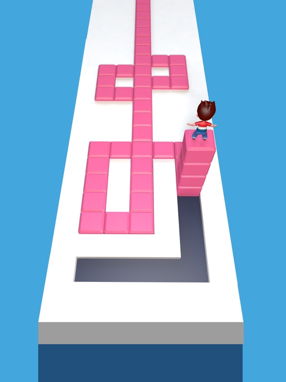 Make Stack: Slide Cube On Path poster