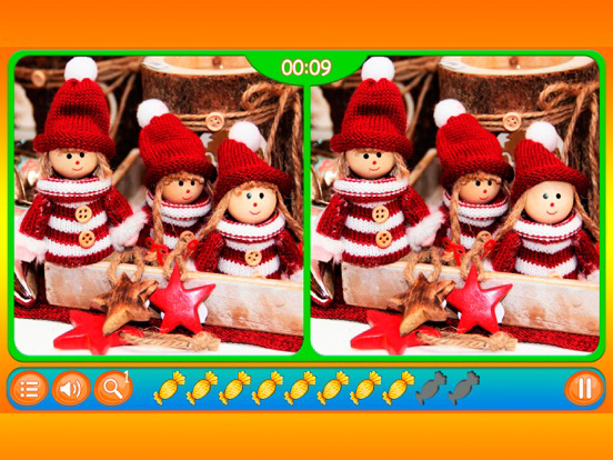 Spot the difference game poster