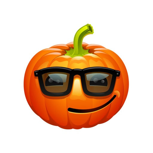 Halloween Pumpkin Sticker by Formlotse for iOS & Android