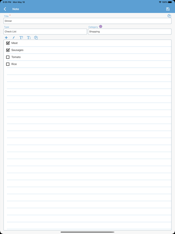 Notepad: notes, checklist Pro poster