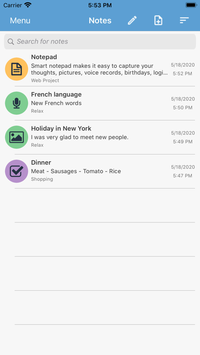 Notepad: notes, checklist Pro poster