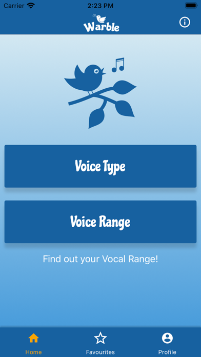 Warble poster