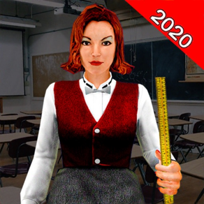 Hyper School Teacher Scary 3D