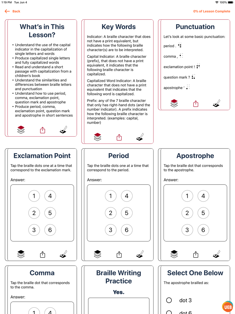UEB PREP poster