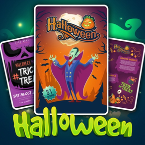 Scary Halloween Card maker