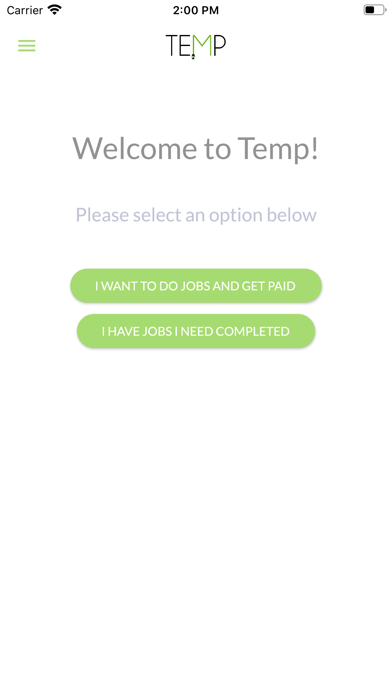Temp Services Plakat