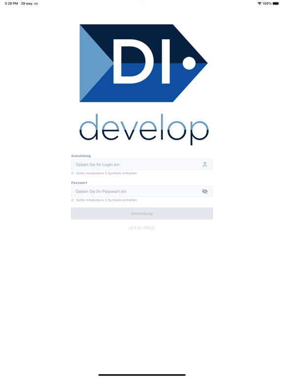 DI develop Plakat