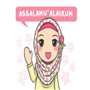 Hijab Muslimah Sticker