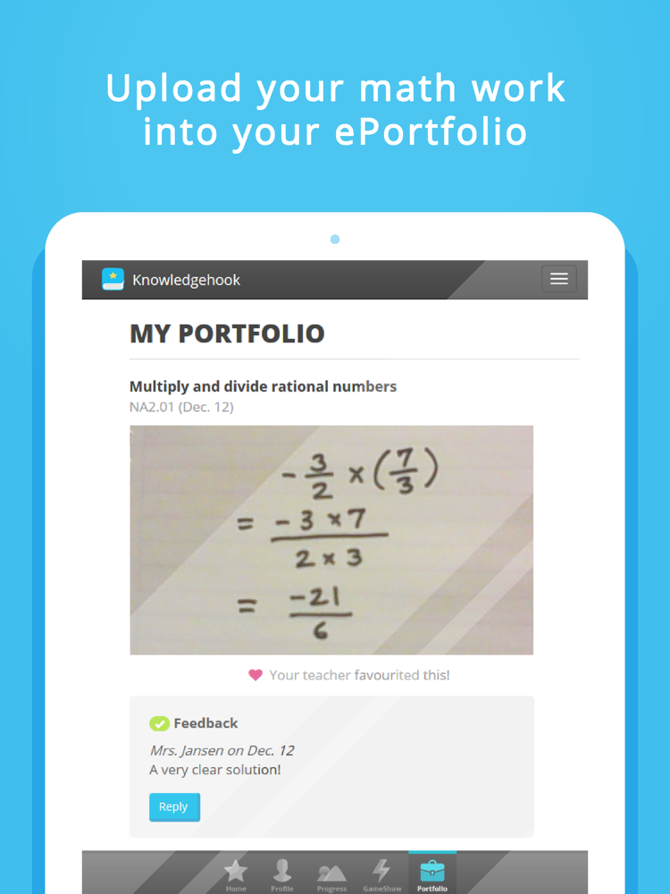Knowledgehook for Students poster