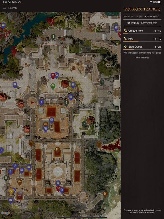 MapGenie: Divinity 2 Map poster
