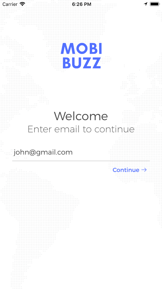 Mobibuzz - Cliente poster