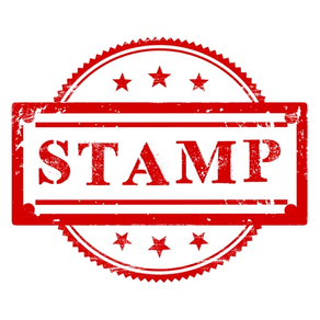 Stamp Stickers - Rubber Ink