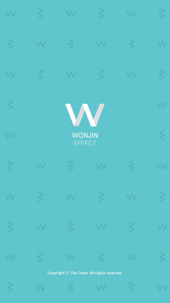 WONJIN EFFECT poster