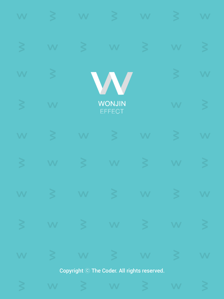 WONJIN EFFECT poster
