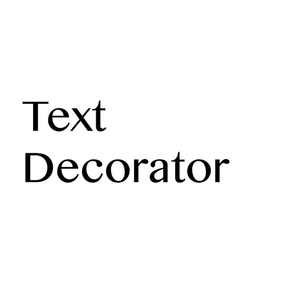 Text Decorator