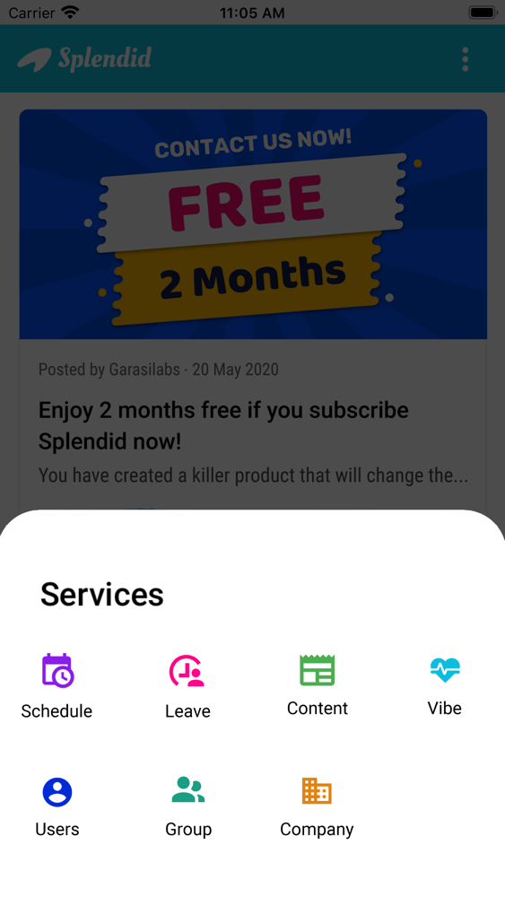 Splendid App poster