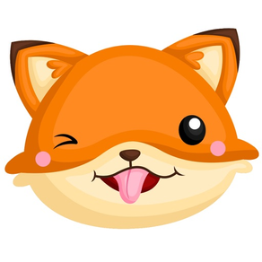 Cute Fox Sticker Collection