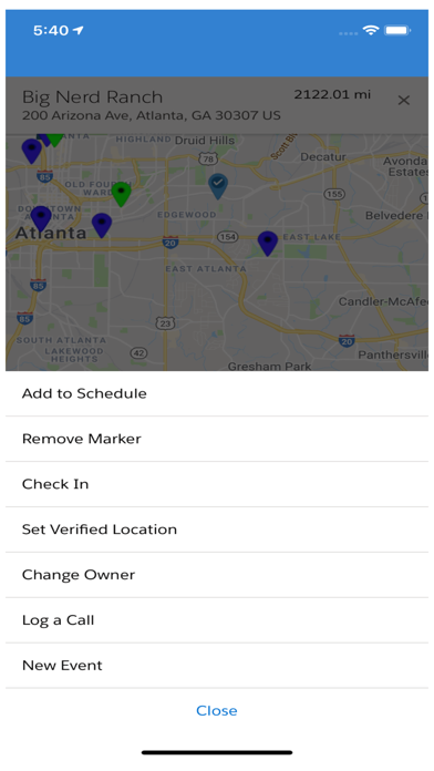 Salesforce Maps poster