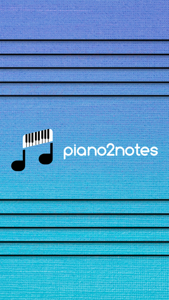Piano2Notes poster